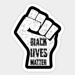 Black Lives Matter Fist Sticker